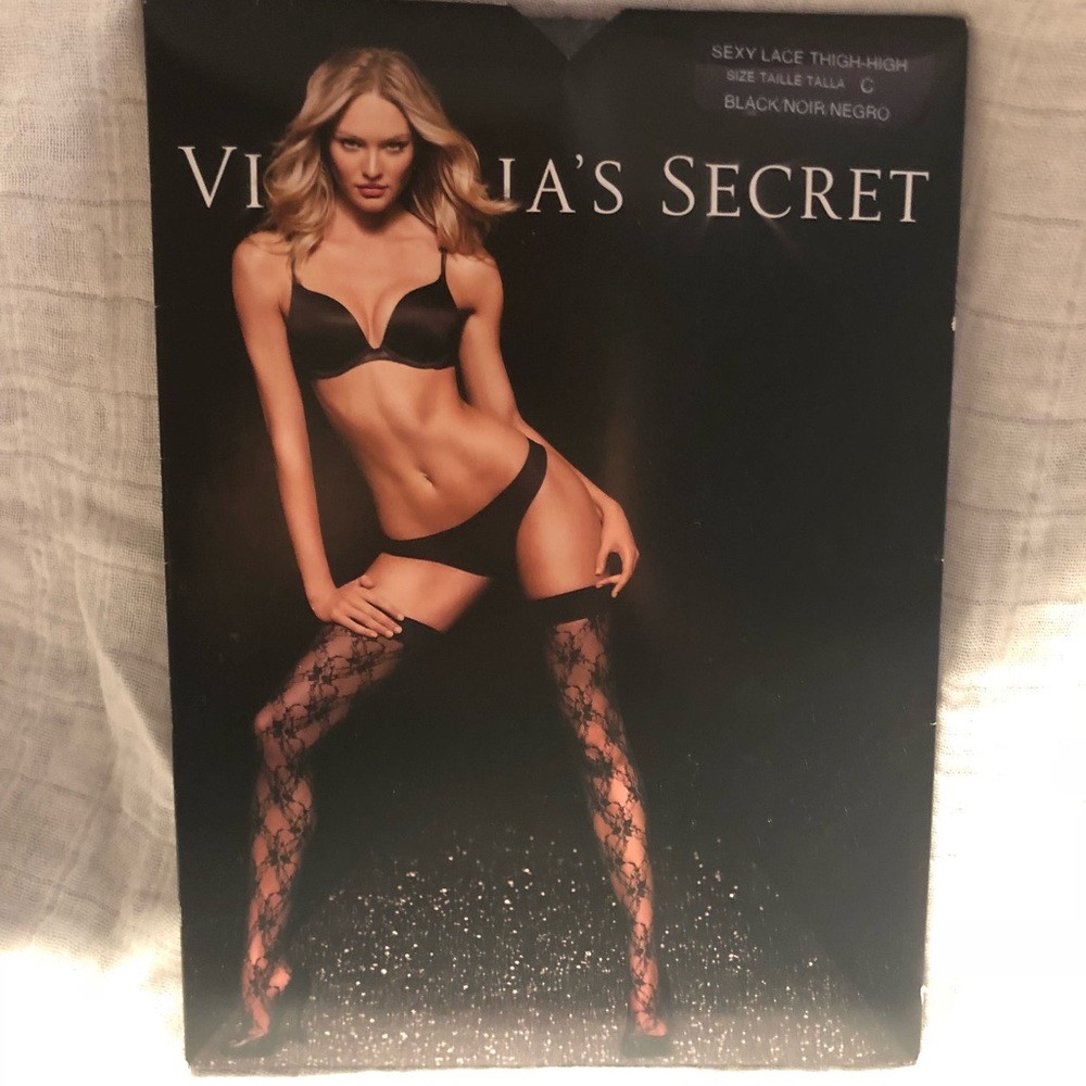 Brand new Victoria Secret lace thigh high